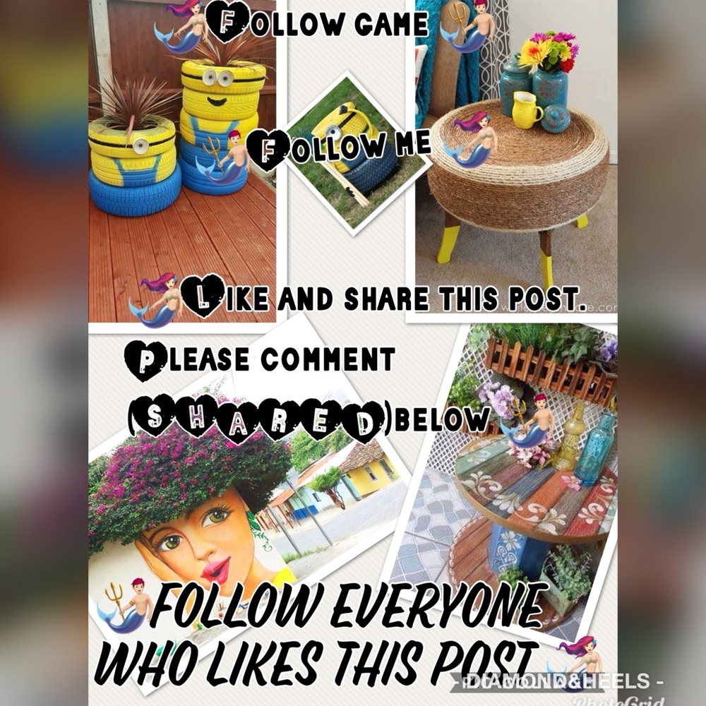 FOLLOW ME, LIKE and SHARE this post 💎💼&👠